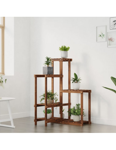 Portafiori 62,5x61,5x101,5 cm in Legno Massello di Abete