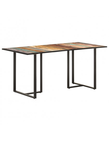 Tavolo da Pranzo 160 cm in Legno Massello di Recupero