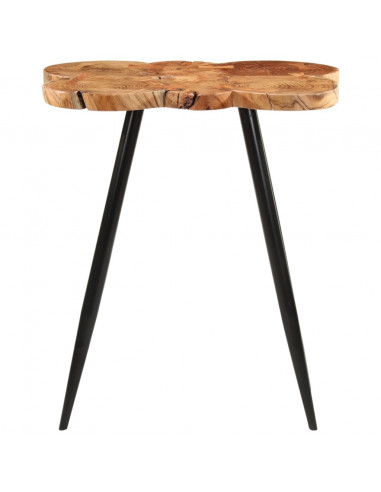 Tavolo da Bar in Legno 90x54x105 cm Legno Massello di Acacia