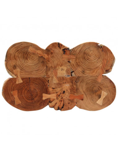 Tavolo da Bar in Legno 90x54x105 cm Legno Massello di Acacia