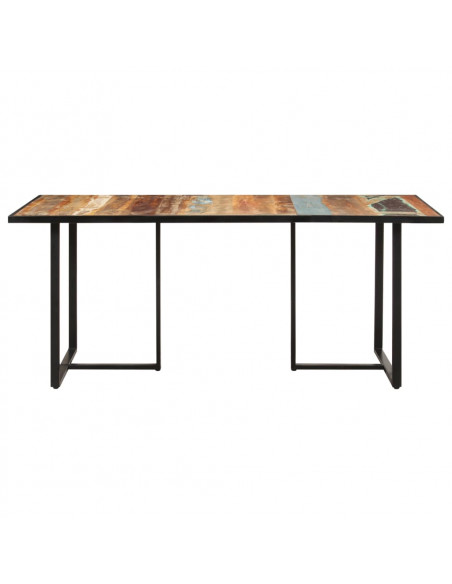 Tavolo da Pranzo 180 cm in Legno Massello di Recupero