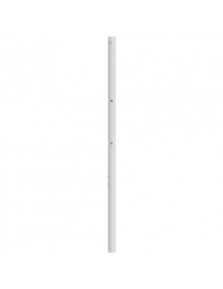 Testiera in Metallo Bianco 135 cm