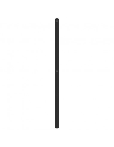 Testiera in Metallo Nero 150 cm