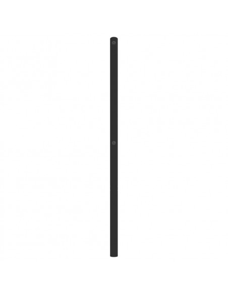 Testiera in Metallo Nero 150 cm