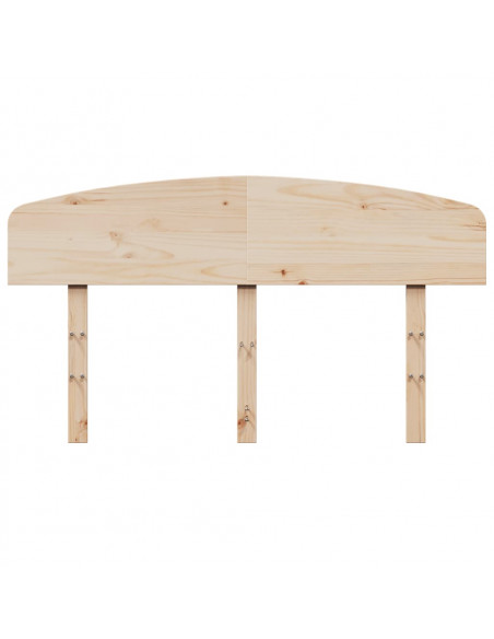 Testiera 140 cm in Legno Massello di Pino