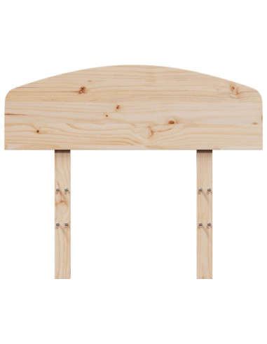 Testiera 90 cm in Legno Massello di Pino