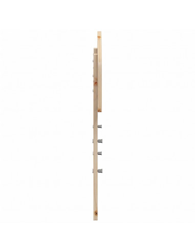 Testiera 90 cm in Legno Massello di Pino