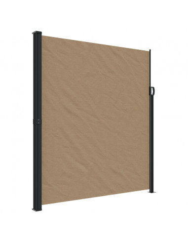 Tenda da Sole Laterale Retrattile Tortora 220x300 cm