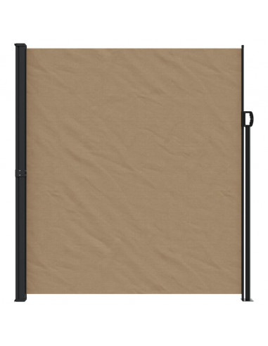 Tenda da Sole Laterale Retrattile Tortora 220x300 cm