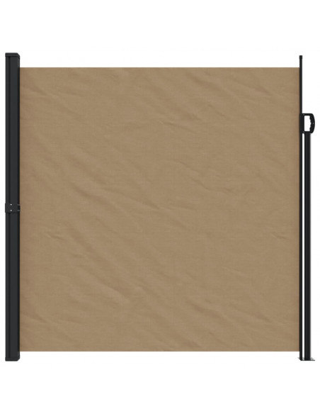 Tenda da Sole Laterale Retrattile Tortora 200x300 cm