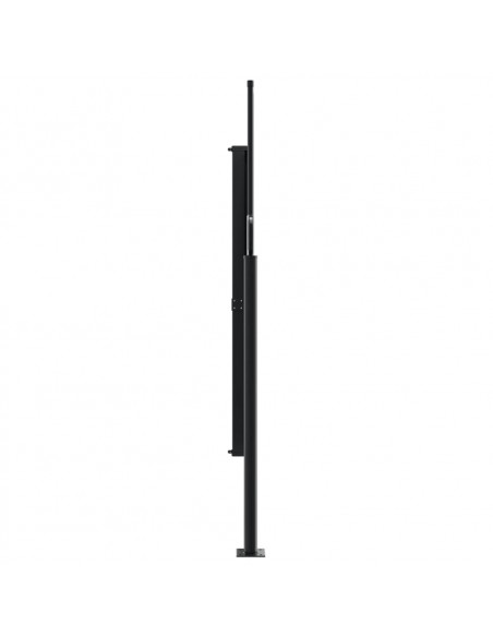 Tenda da Sole Laterale Retrattile Verde Scuro 180x600 cm
