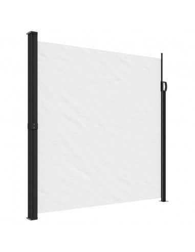 Tenda da Sole Laterale Retrattile Bianco 200x300 cm