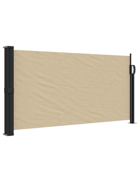 Tenda da Sole Laterale Retrattile Beige 100x300 cm