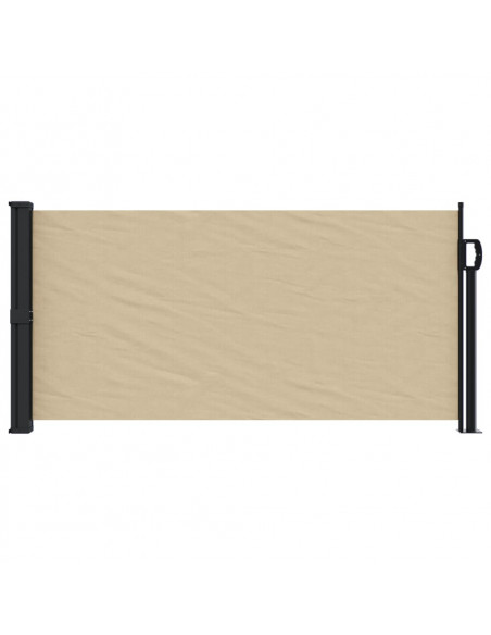 Tenda da Sole Laterale Retrattile Beige 100x300 cm