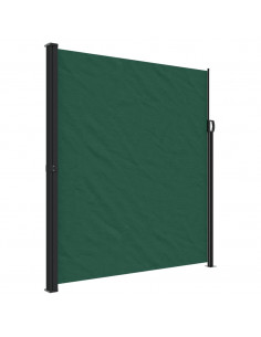 Tenda da Sole Laterale Retrattile Verde Scuro 220x600 cm 2
