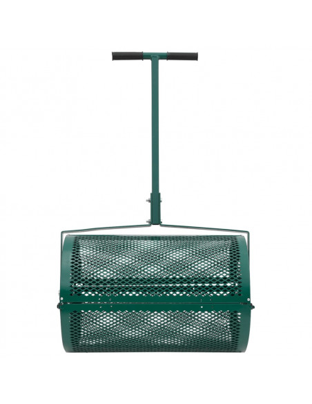 Spandiconcime Verde Ø40x60 cm in Acciaio