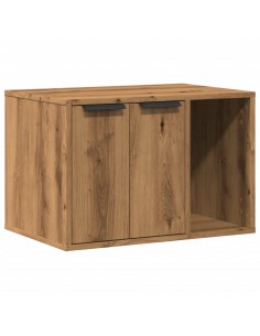 Recinto Lettiera Rovere Artigianale 60x40x40 cm in Truciolato 2