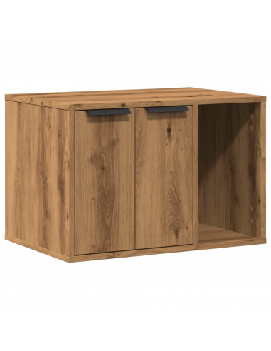 Recinto Lettiera Rovere Artigianale 60x40x40 cm in Truciolato