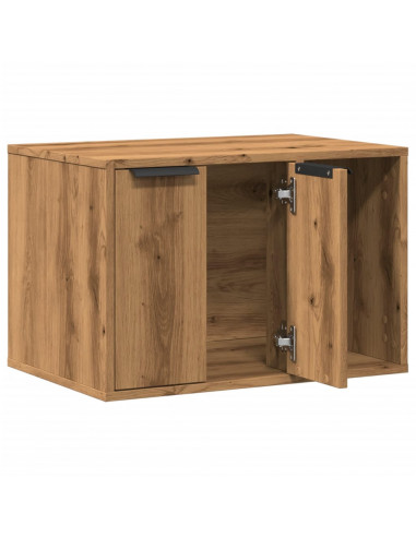 Recinto Lettiera Rovere Artigianale 60x40x40 cm in Truciolato