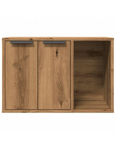 Recinto Lettiera Rovere Artigianale 60x40x40 cm in Truciolato