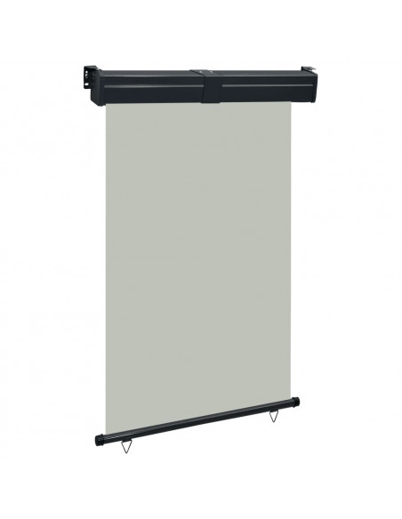 Tendalino Laterale per Balcone 125x250 cm Grigio