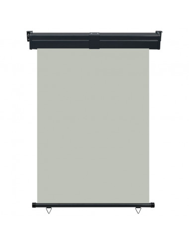 Tendalino Laterale per Balcone 125x250 cm Grigio