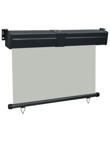 Tendalino Laterale per Balcone 125x250 cm Grigio