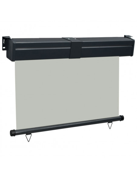Tendalino Laterale per Balcone 125x250 cm Grigio
