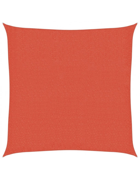 Vela Parasole 160 g/m² Terracotta 2x2 m in HDPE