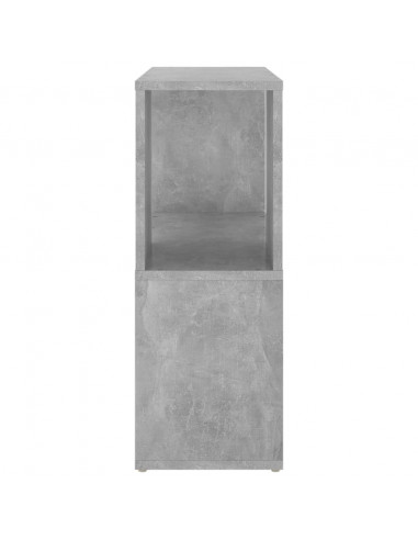 Libreria Grigio Cemento 60x24x63 cm in Truciolato