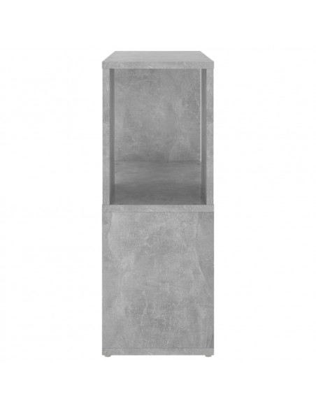 Libreria Grigio Cemento 60x24x63 cm in Truciolato