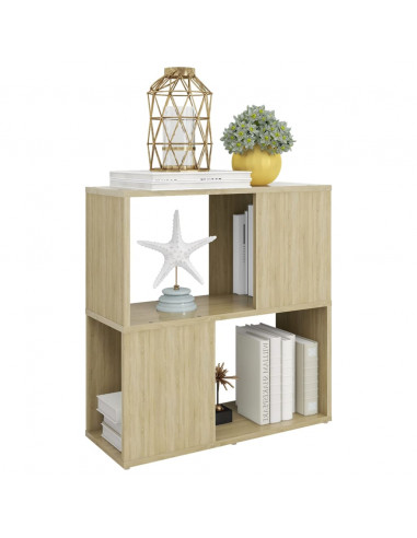 Libreria Rovere Sonoma 60x24x63 cm in Truciolato