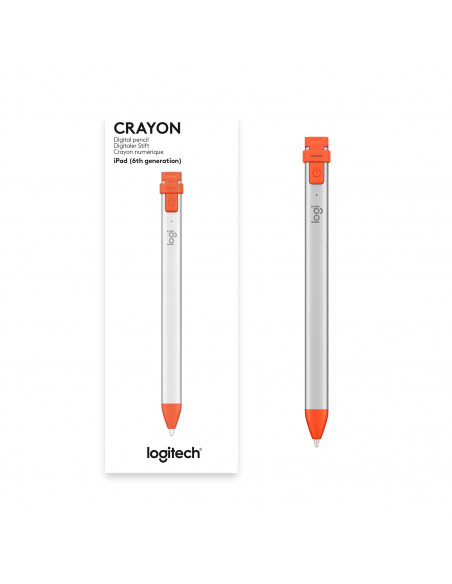 Logitech Crayon penna per PDA 20 g Arancione, Argento