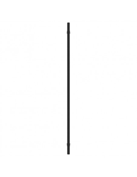 Maniglie per Mobili 10 pz Nere 480 mm in Acciaio Inox