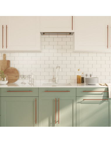 Maniglie per Mobili 20 pz Bronzo 320 mm in Acciaio Inox