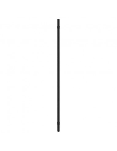 Maniglie per Mobili 20 pz Nere 480 mm in Acciaio Inox