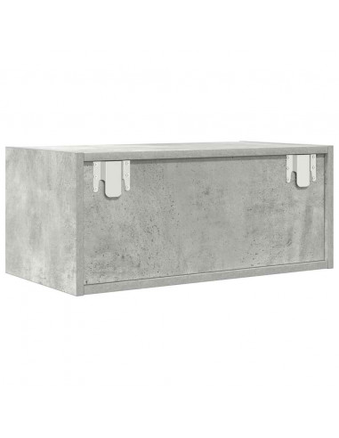 Mobile per TV Grigio Cemento 60x31x25,5 cm Legno Multistrato