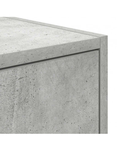 Mobile per TV Grigio Cemento 60x31x25,5 cm Legno Multistrato