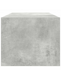 Mobile per TV Grigio Cemento 80x31x25,5 cm Legno Multistrato 2