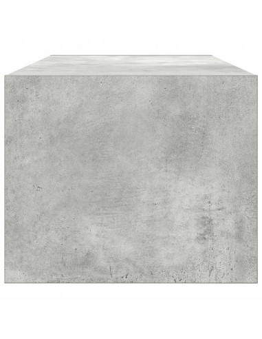 Mobile per TV Grigio Cemento 80x31x25,5 cm Legno Multistrato