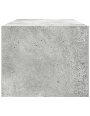 Mobile per TV Grigio Cemento 80x31x25,5 cm Legno Multistrato