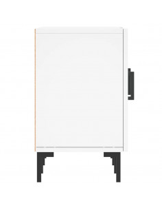 Mobile Porta TV Bianco 150x30x50 cm in Legno Multistrato 2