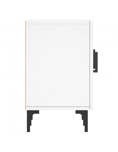 Mobile Porta TV Bianco 150x30x50 cm in Legno Multistrato