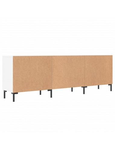 Mobile Porta TV Bianco 150x30x50 cm in Legno Multistrato