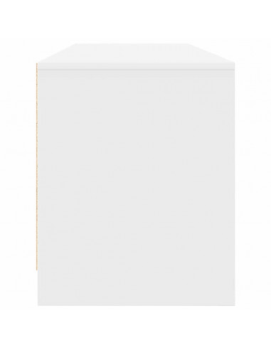 Mobile Porta TV Bianco 188,5x41x50 cm in Legno Multistrato