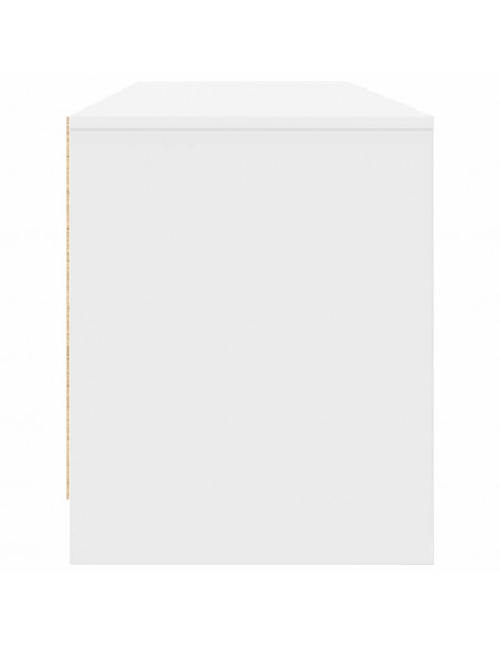 Mobile Porta TV Bianco 188,5x41x50 cm in Legno Multistrato