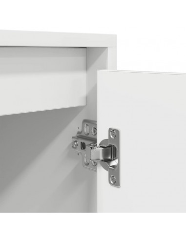 Mobile Porta TV Bianco 188,5x41x50 cm in Legno Multistrato