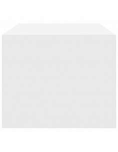 Mobile Porta TV Bianco 60x31x25,5 cm in Legno Multistrato 2