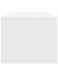 Mobile Porta TV Bianco 80x31x25,5 cm in Legno Multistrato 2