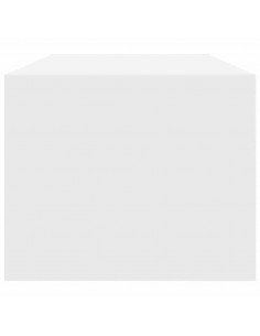 Mobile Porta TV Bianco 80x31x25,5 cm in Legno Multistrato 2